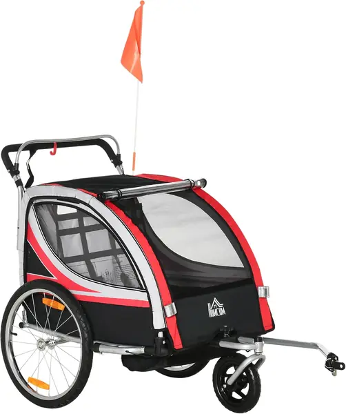 2 in 1 Kinderfahrradanhänger