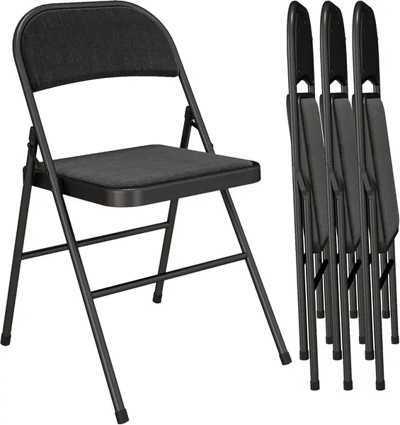 4er Set Klappstuhl Campingstuhl mit Gepolsteter