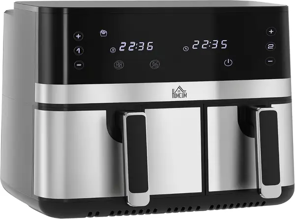 Dual Zone Heißluftfritteuse 8
