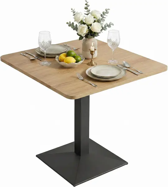 Esstisch 70 x 70 cm Quadratischer Küchentisch für 2