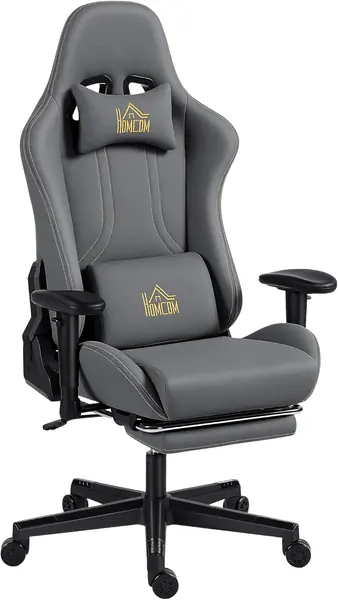 Gaming Stuhl Ergonomischer Wildlederimitat Gamer Stuhl