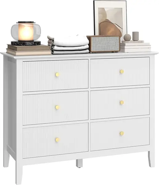 Kommode Sideboard mit 6 Schubladen Moderner