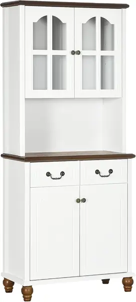 Küchenschrank Hochschrank mit Arbeitsplatte