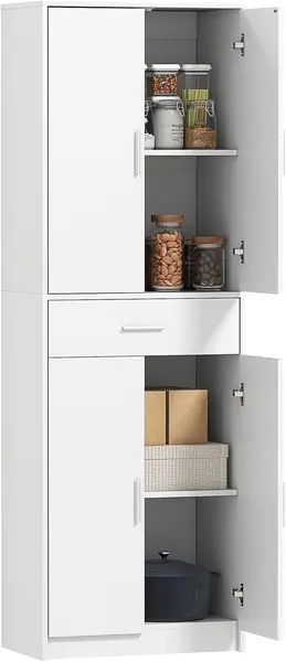 Küchenschrank Hochschrank mit Verstellbaren Einlegeböden