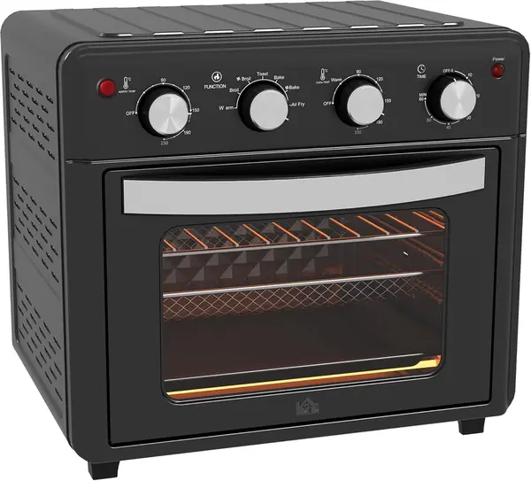 Mini Backofen mit Umluft 30 L 1600W 90-230°C 60 Min.