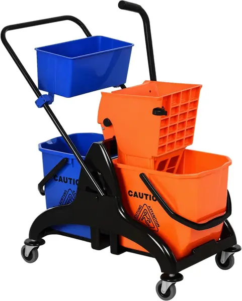 Putzwagen Reinigungswagen 26 Liter Wischwagen mit