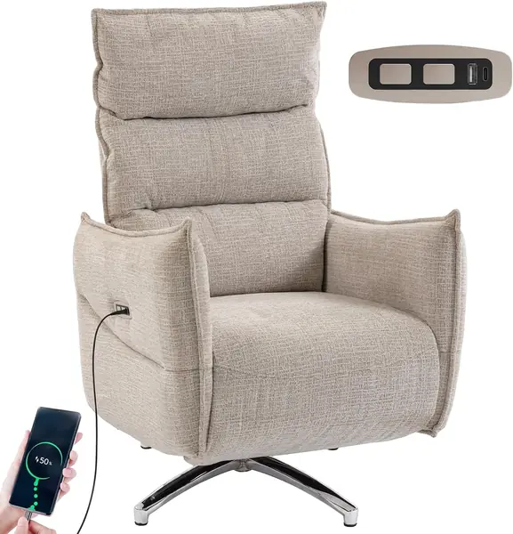 Relaxsessel Elektrisch Fernsessel mit Liegefunktion