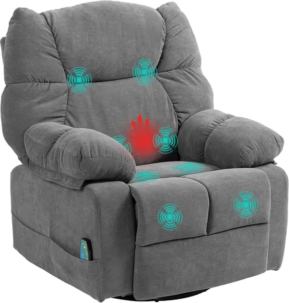 Relaxsessel Massagesessel Fernsehsessel mit Liegefunktion