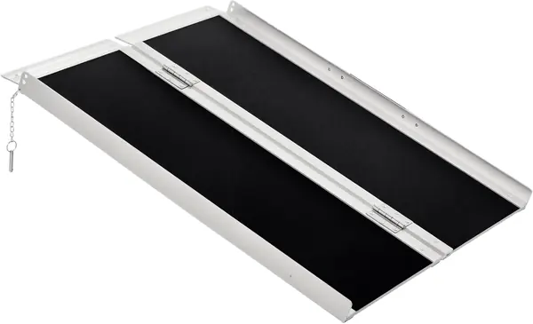 Rollstuhlrampe 2-Fach klappbar 91 cm bis 270 kg Belastbar
