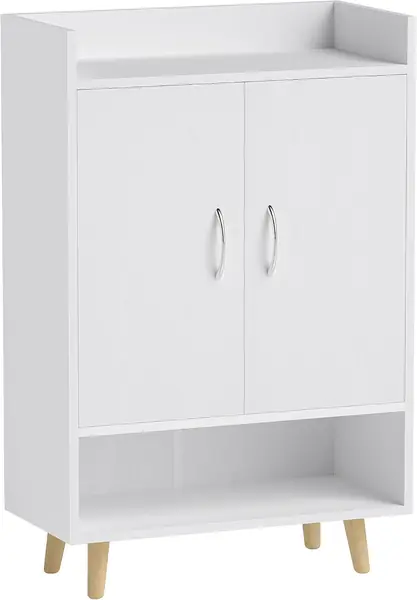 Schuhschrank Schuhregal Schmal mit 4 Fächern